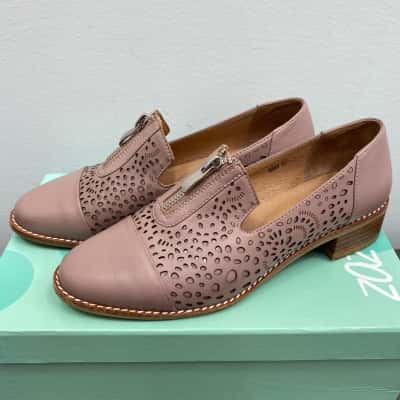 Zazou Womens Flat shoes Size 37 Beige 