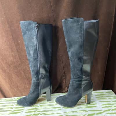 Wittner Videtta - Wide, All Leather Long Boot,Size EU42