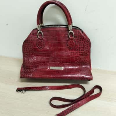 Coccinelle Womens Red Burgundy VGUC