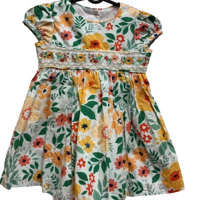  Bonnie Baby Floral Dress Size 6-12m