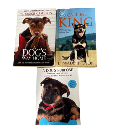 Novels about Dogs x 3