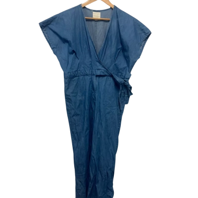 Boho Bird Womens  Size 14 Jumpsuit Blue 