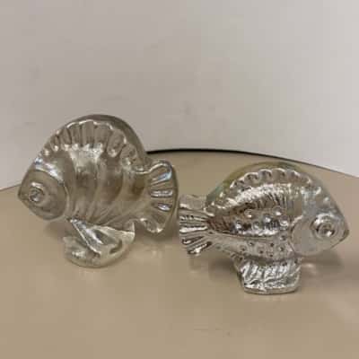 Rikaro Crystal Fish figurines 