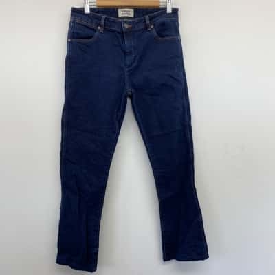 Wrangler Navy Blue Mid Bootcut Jeans Size 12 