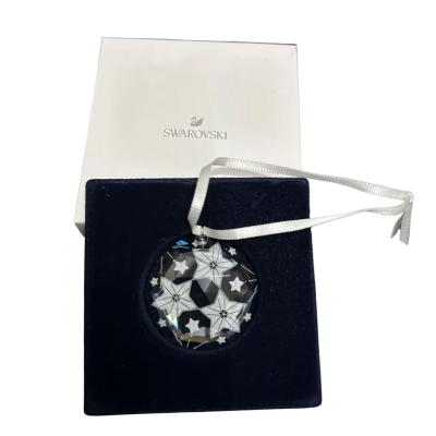 Boxed SWAROVSKI Crystal PWP Starflower Ornament 