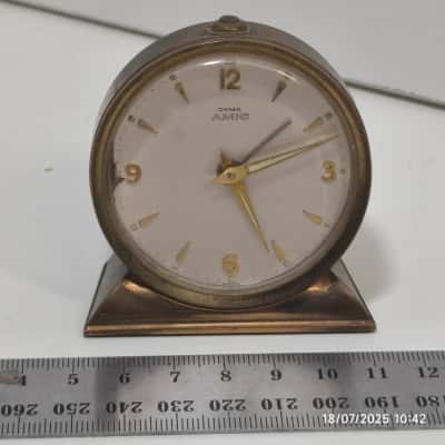 Cyma Amic Swiss Made Clock Vintage 