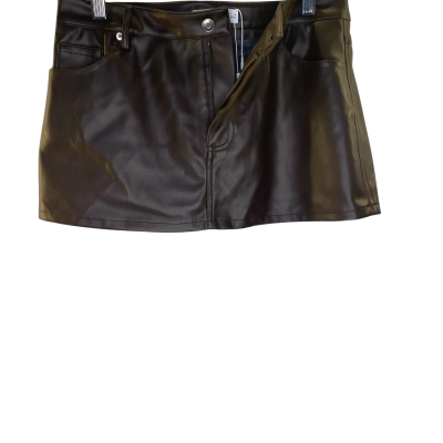 Supre Women’s  Size 8 Brown leather skirt