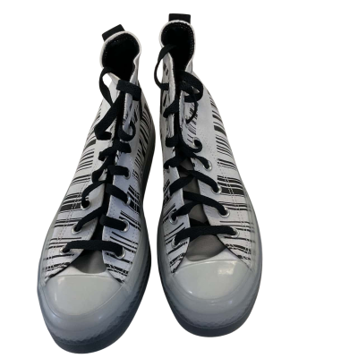 Converse Mens  Size 39 Sneakers Black  / Striped / White 