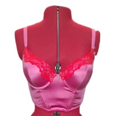 Juicy Couture Womens  Size 36B Bra Multicoloured / Pink  