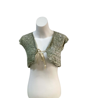 Alannah Hill Women’s Size 10 Bolero Green Shrug