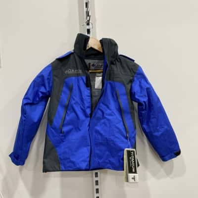 Columbia Kids  Size S Jacket Black  / Blue 