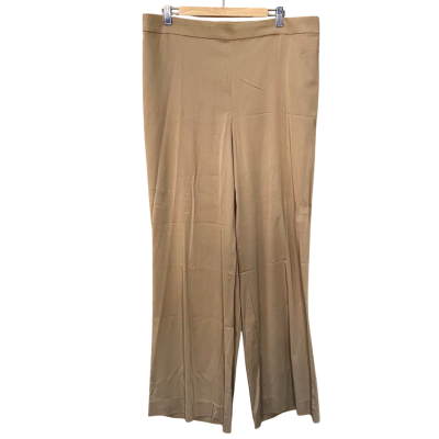 Commonry Tan Brown Elasticated Pants Size 18