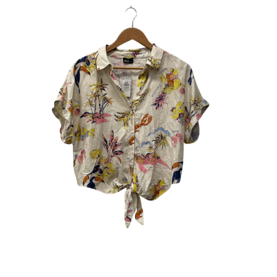 Dotti Womens  Size 14 Cropped Top Multicoloured / Pattern 