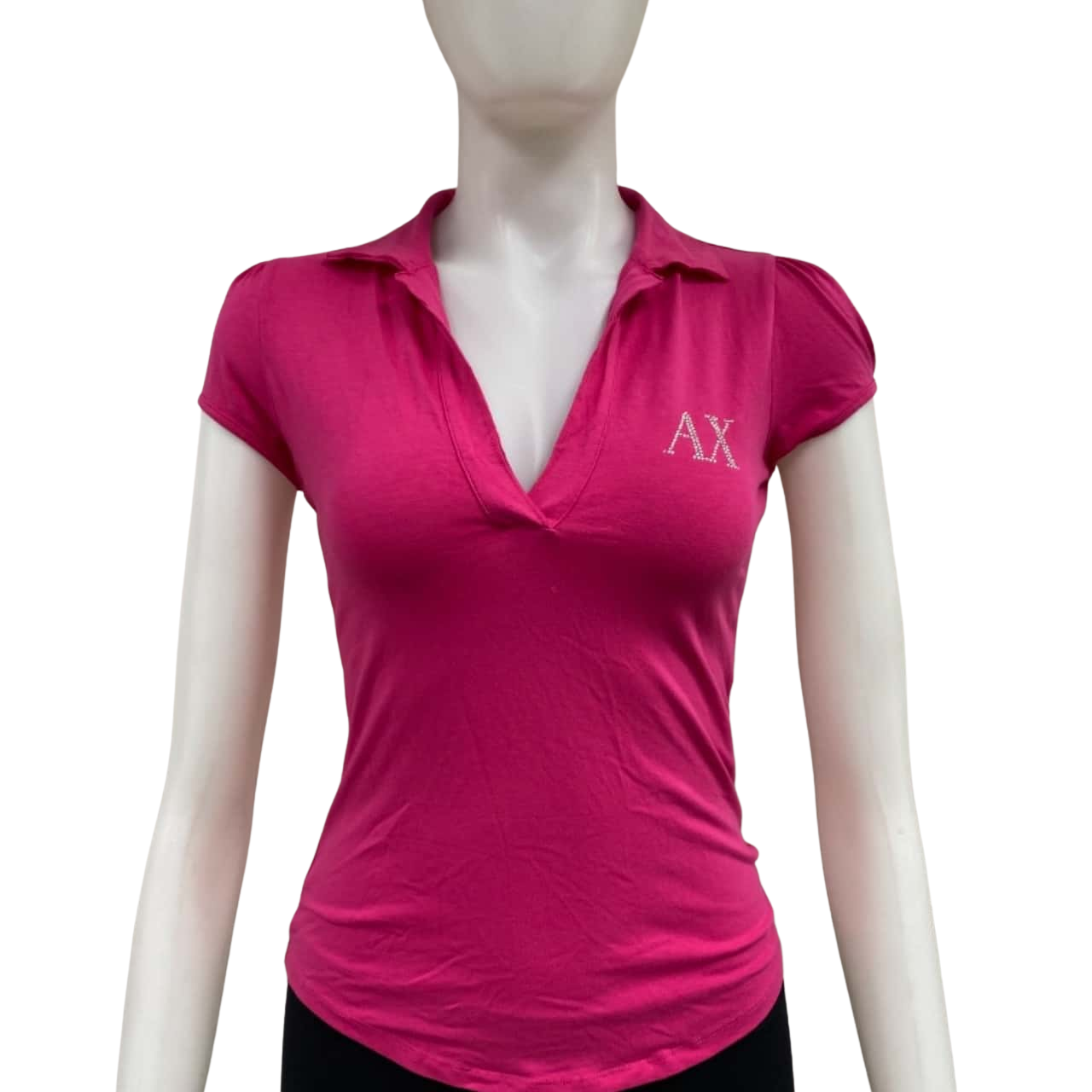 Armani Exchange Women's Size S Short Sleeve Pink (s)