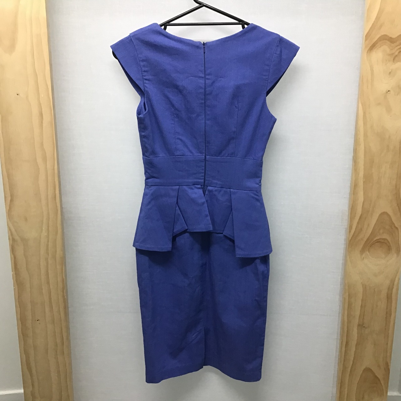 sheike vintage blue dress Royal Blue Homecoming Dress,Scalloped-Edge Ball Knee-Length Dresses   Simidress