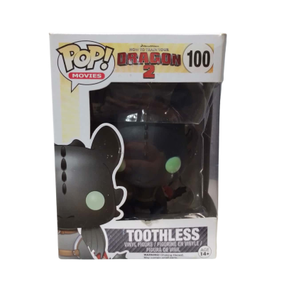 Funko Pop!  Movies: How to Train your Dragon 2 #100 Toothless Vinyl Figure
