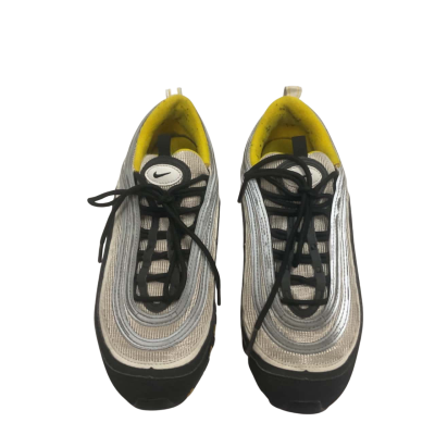 Kids Nike Air Max 97 Size 7 Youth Shoes Black / Grey / White / Yellow 