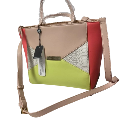 Anthea Crawford Womens Handbag Beige / Orange / Yellow 