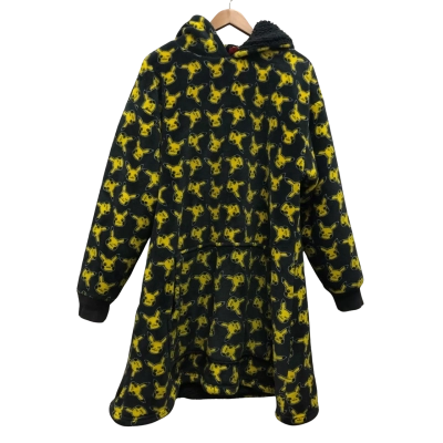 Pokemon Size L Oodie Style Pikachu Wearable Blanket