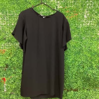 Veronika Maine Womens  Size 16 Party Dress Black  