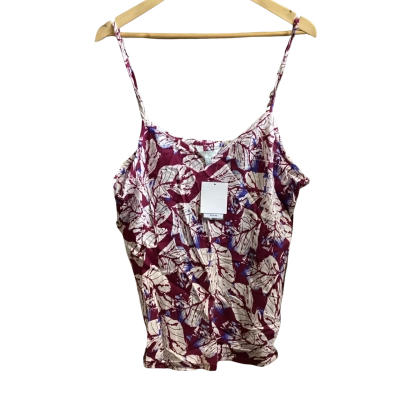  Womens  Size XL Singlet Top Blue / Purple / White 