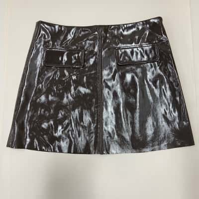 Brand New - ROSEBULLET - Womens Size 14 Mini Skirt - Brown 