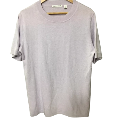 Country Road Womens  Size XXS Over Size Crew Neck Jumper Sort Sleeve Pink  
