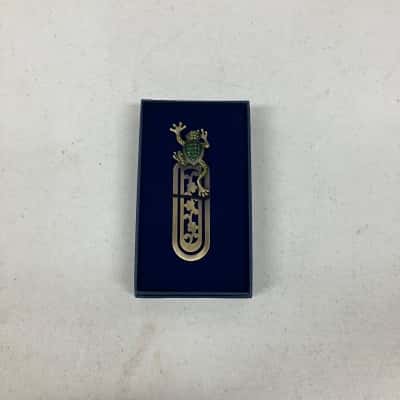Frog Metal Bookmark 