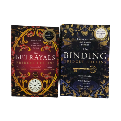 Set Of 2 Books By Bridget Collins- The Binding, The Betrayals 