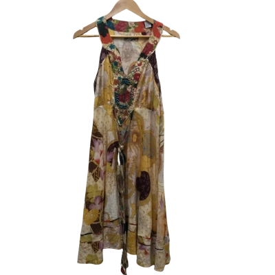 Desigual Womens Size S Floral Dress