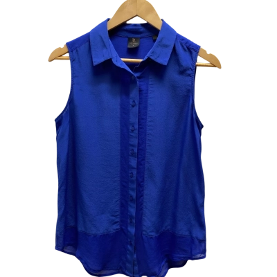 David Lawrence Womens  Size 10 Blue Top