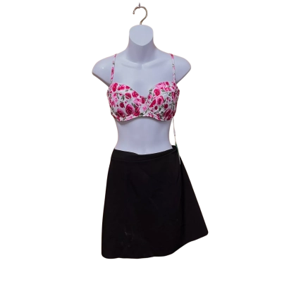 Seafolly Womens  Size 14 Bra Floral / Pink  / White 
