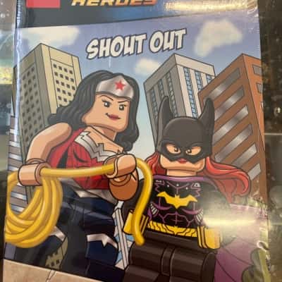 Lego DC comics super heroes pack of books 