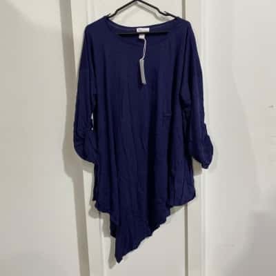 Womens Isolde Roth Navy Top