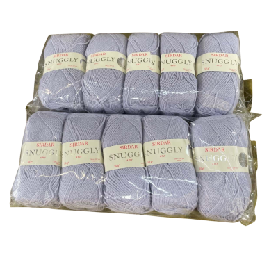 Sirdar Snuggly Yarn, (Mauve). 4 ply. 50 g x 10 balls.