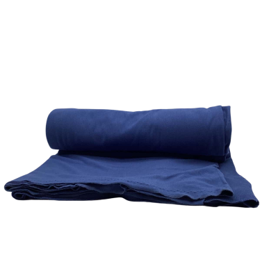 Mid Blue, Lightweight sweatshirt material.  180 (w) x 315 (L) cm approx. (Fab  4).