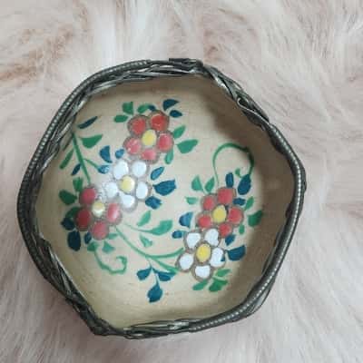 JAPANESE AWAJI POTTERY BOWL