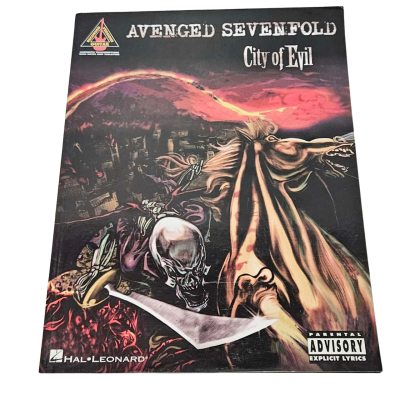 A Bundle of Avenged Sevenfold Guitar Music Sheet Books.