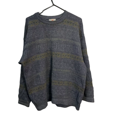 Vintage terranova Mens  Size XL Sweatshirt Navy Blue 