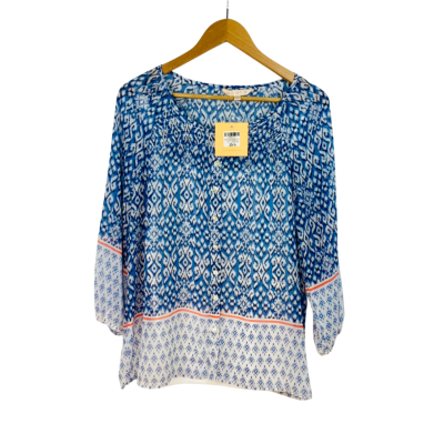Noni B - Silver Lake Blue Pippa Shirt (Size 14)