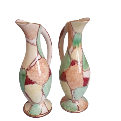 Vintage German Ceramic Pitcher x 2