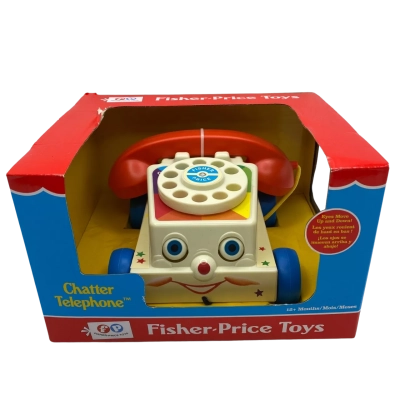 Fisher Price - Laugh, Learn, Grow & Play Little Chatter Telephone with Ringing Sounds  Toys1