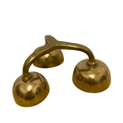 Set of altar bells made from brass