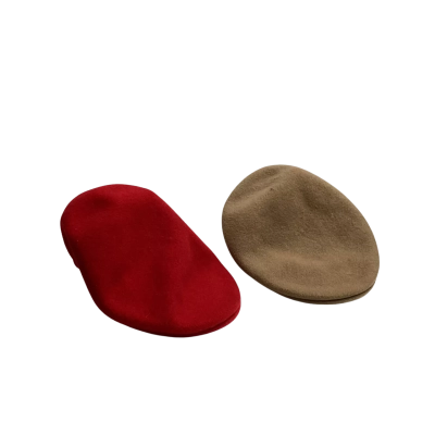 Kangol Mens  Size One Size Beret Beige / Brown / Red 