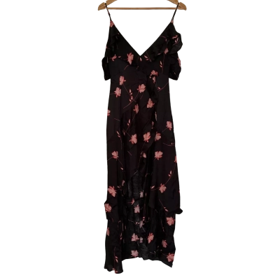 Bardōt Size 8 Black/ Floral Dress