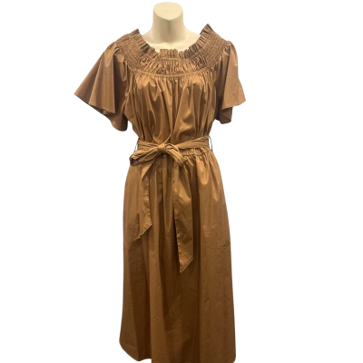 Sunny Girl Womens  Size 14 Maxi Dress Brown 
