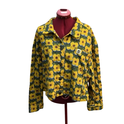 Lucy & Yak Womens  Size XXL Cropped Jacket Floral / Multicoloured 