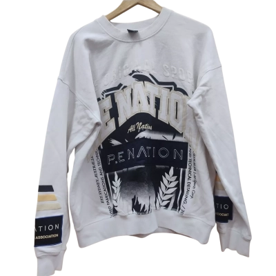 P.E Nation Womens Size L Sweatshirt White (15)