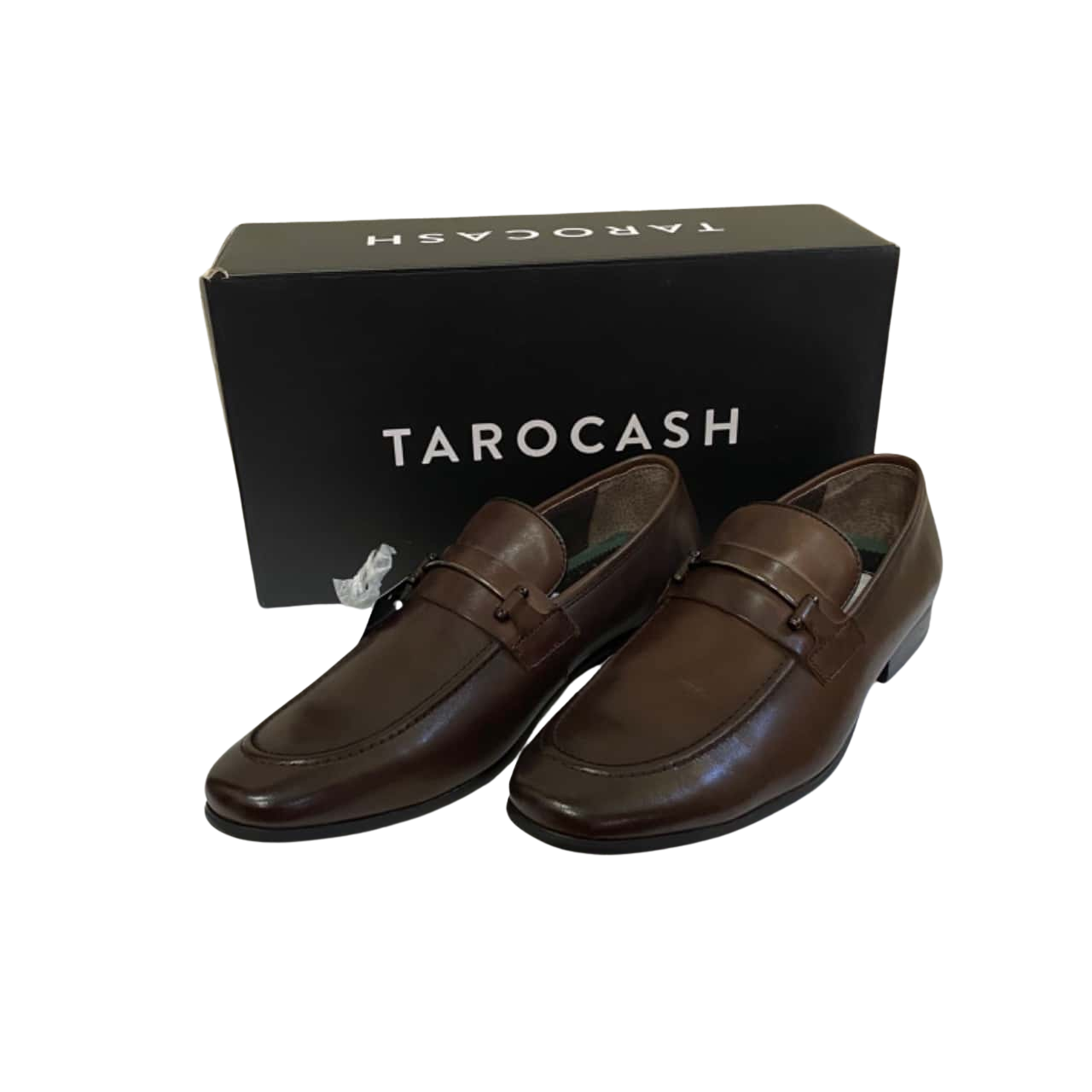 Tarocash Leather Men\'s Brown Loafers Chocolate Norton Dress Loafer | Men main image 4