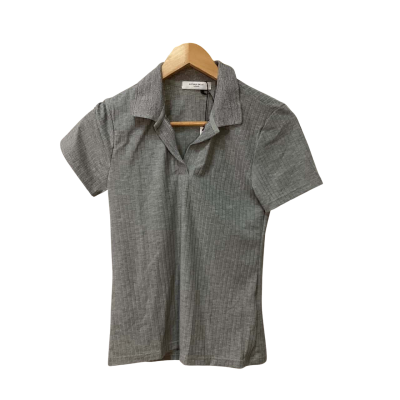 BNWT Arturo Calle Size S Grey Polo Shirt